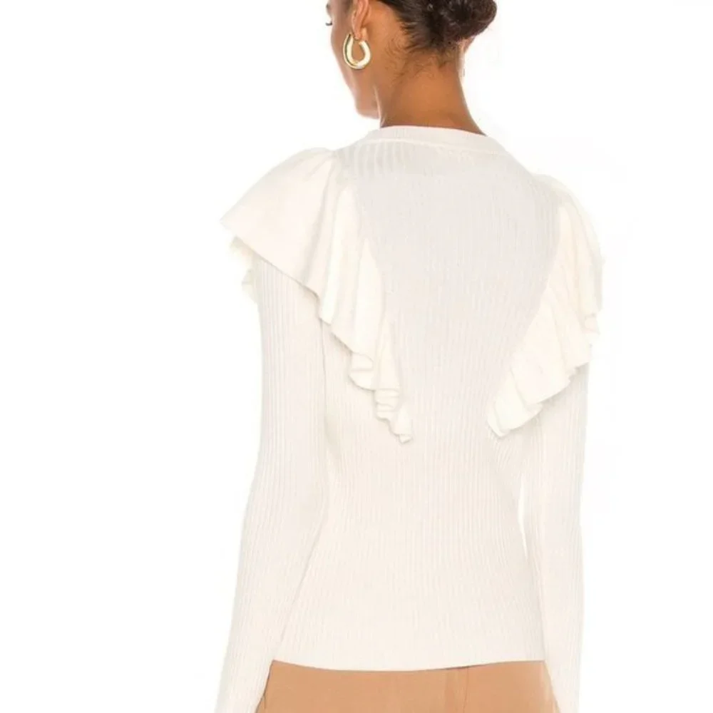 Oversized Ruffle Sweater - Revolve Tularosa - Picture 2 of 3